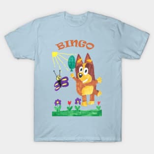 Bingo from Bluey Cartoon T-Shirt